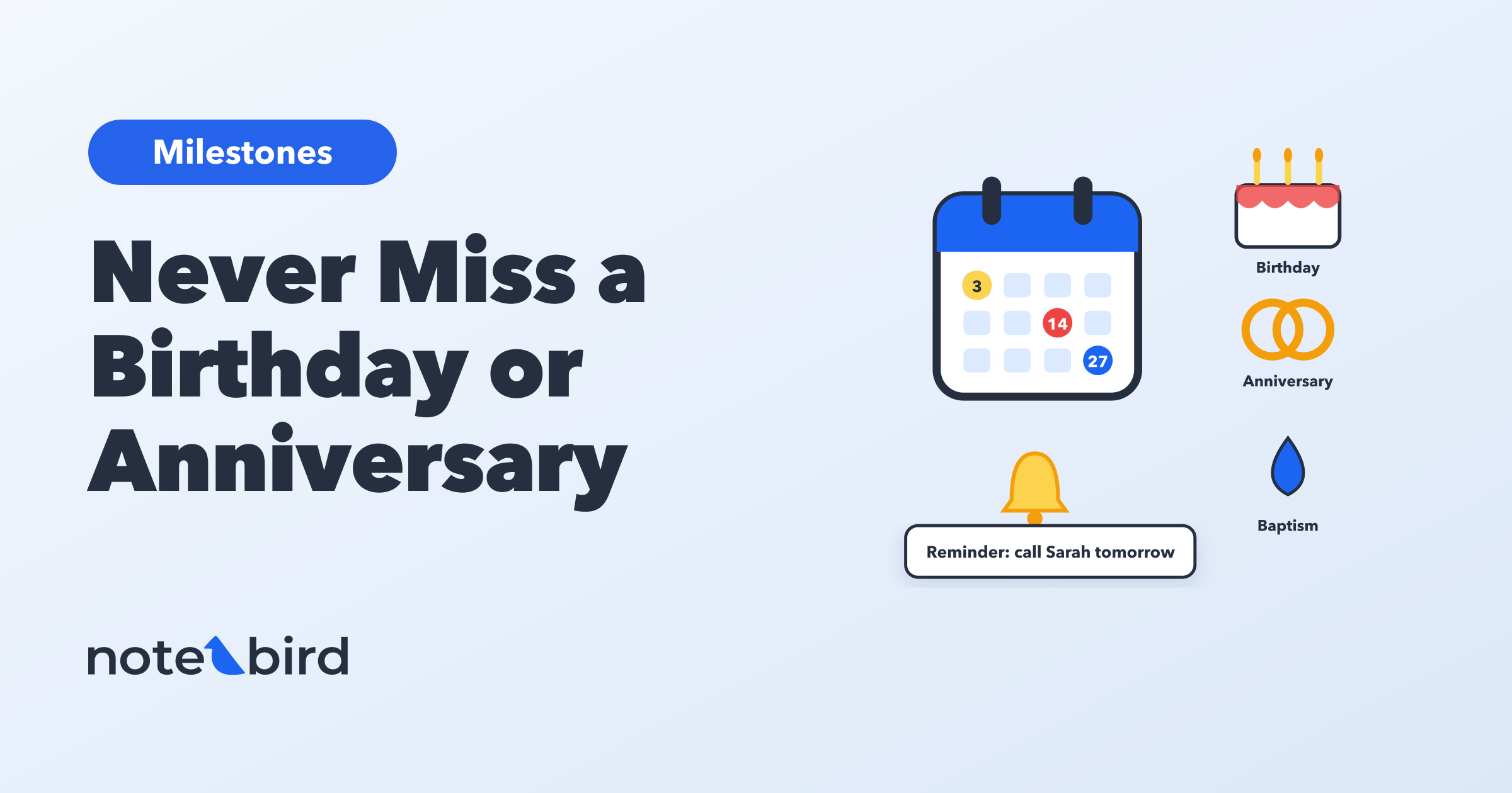 How churches track member milestones, birthdays and anniversaries